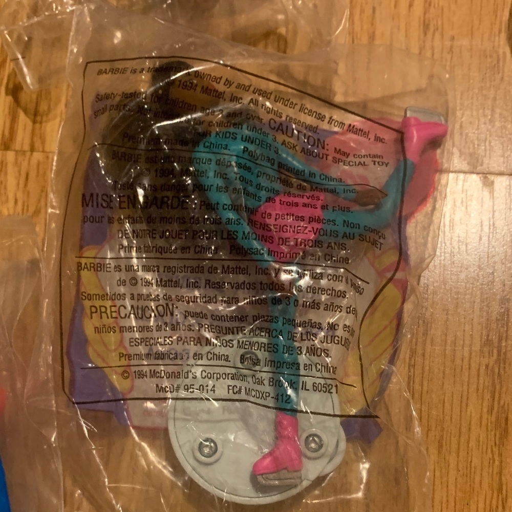 Barbie Doll with Pink and Blue Ensemble. Brand New in Package never opened